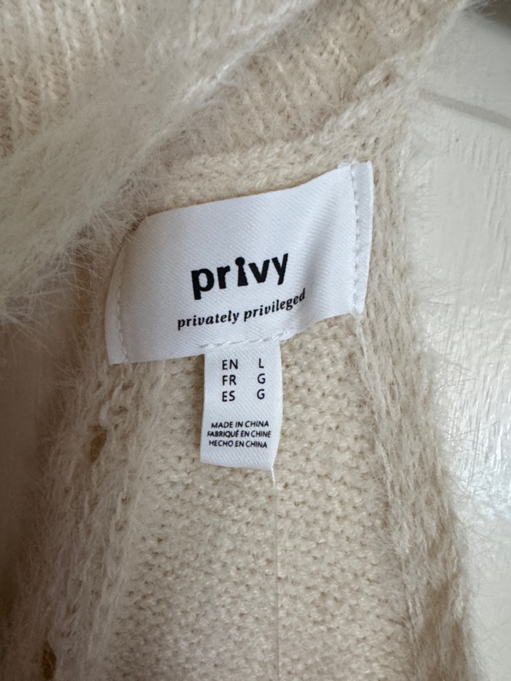 privy Cream Sleeveless Knit Maxi Dress - Picture 5 of 5